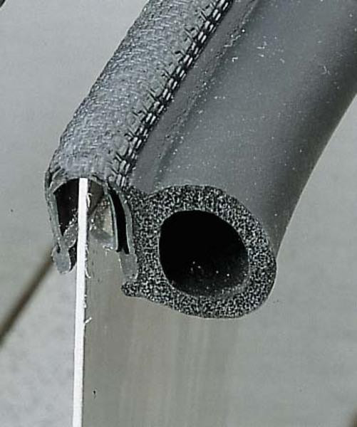 Boční lem těsnicího profilu - rozsah upnutí: 1,0-4,0 mm - délka: 50m 310843