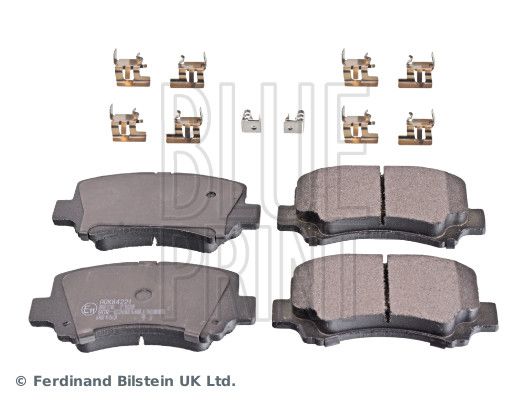 Sada brzdových destiček, kotoučová brzda BLUE PRINT ADK84221