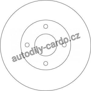 Brzdový kotouč TRW DF4169 – NISSAN ALMERA, PRIMERA Brzdový kotouč TRW DF4169 – NISSAN ALMERA, PRIMERA