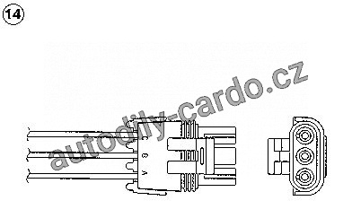 Lambda sonda NGK OZA55-R2 Lambda sonda NGK OZA55-R2