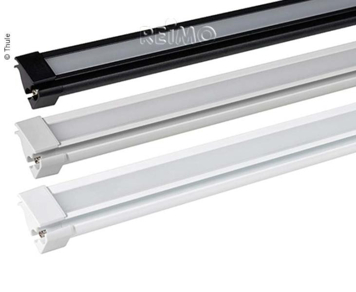Lišta montážní spodní Thule pro stan a LED pásek pro markýzu Omnistor 5200 (délka 4,0 m, černá) 313664