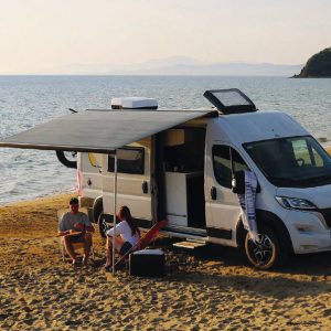 Markýza střešní kazetová Fiamma F80s 3,2 m (polární bílá, královská šedá, pro H2L2 Ducato) 317834 Markýza střešní kazetová Fiamma F80s 3,2 m (polární bílá, královská šedá, pro H2L2 Ducato) 317834