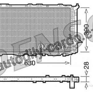 Chladič motoru DENSO (DE DRM05057) Chladič motoru DENSO (DE DRM05057)