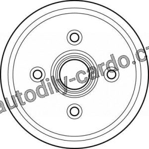 Brzdový buben TRW DB4306 – FORD Brzdový buben TRW DB4306 – FORD