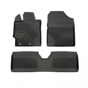 Zvýšené gumové koberečky TOYOTA Yaris III Van (XP13) - 3ks AKD77407749