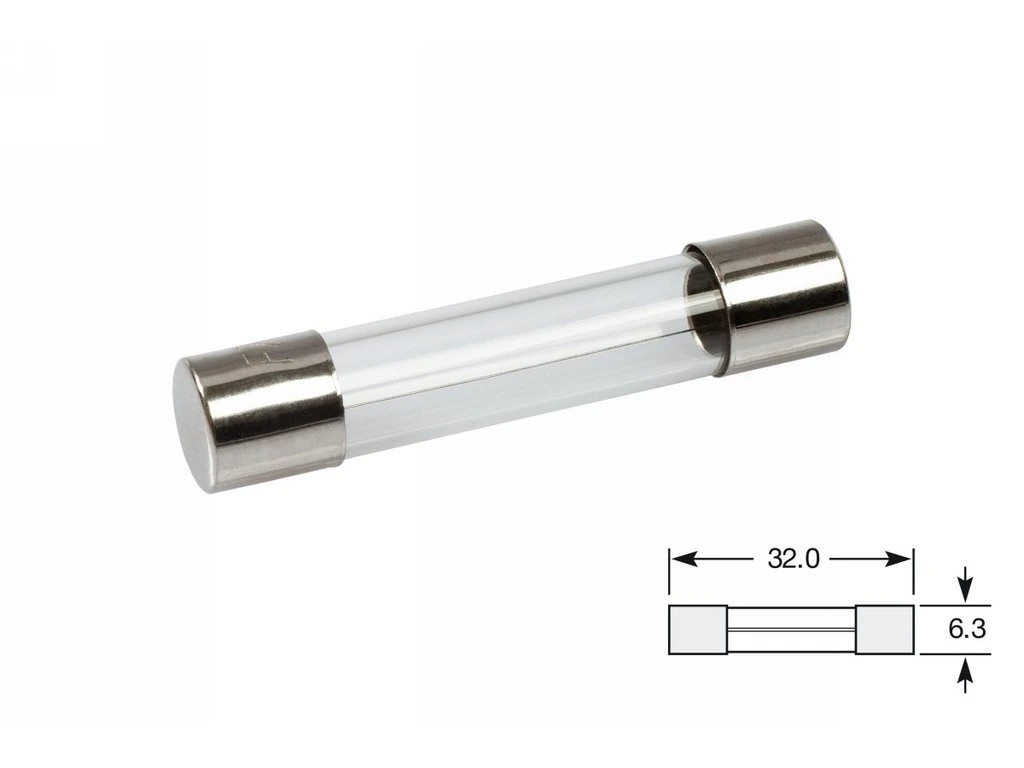 Pojistka skleněná 3A - 6.3*32mm 89270