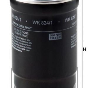 Palivový filtr MANN WK824/1 (MF WK824/1)