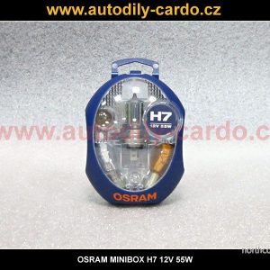 Sada autožárovek OSRAM H7 MINIBOX