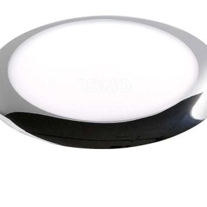 Svítidlo stropní přisazené LED 12 V / 6,5 W světelný tok 290 lm chrom pro obytné vozy a karavany 303124