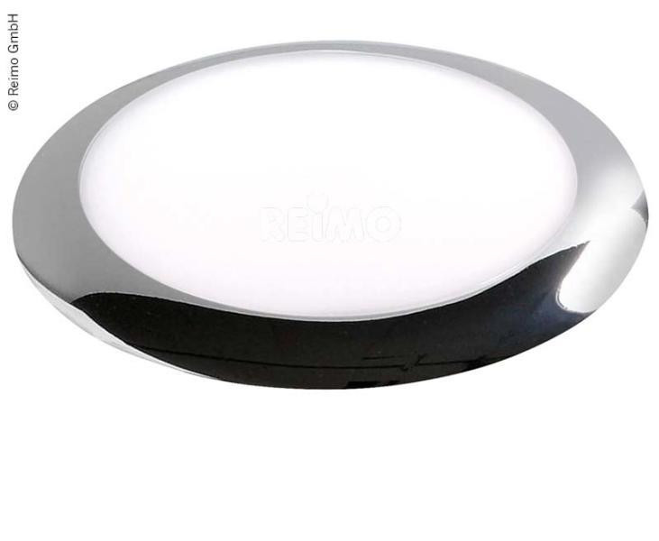 Svítidlo stropní přisazené LED 12 V / 6,5 W světelný tok 290 lm chrom pro obytné vozy a karavany 303124