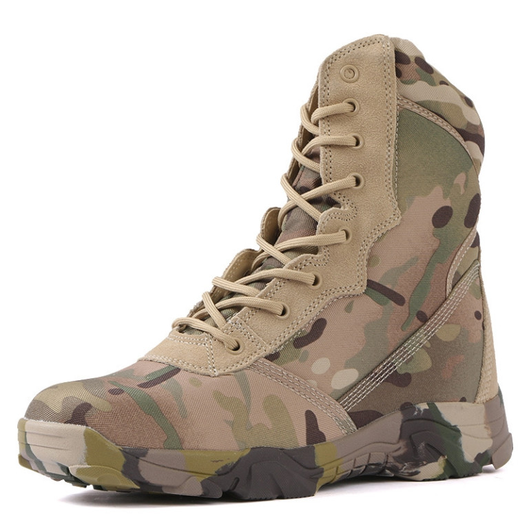 Boty lovecké, maskáčové, multicam, vel. 42, Kamper 320304