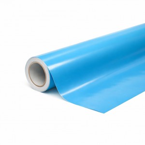 Lesklá nebeská modrá polepová fólie 152x2700cm - interiér/exteriér GF04-270