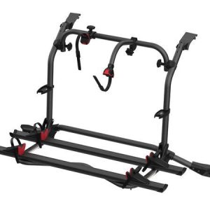 Nosič kol na zadní dveře Fiamma Carry-Bike VW T5 Pro, stříbrný/černý 313888