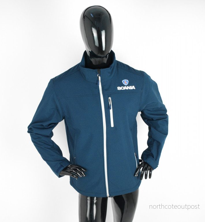 Bunda softshell SCANIA modrá 3XL 708311