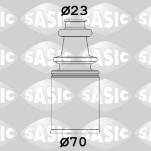 Sada měchů, hnací hřídel SASIC 4003461