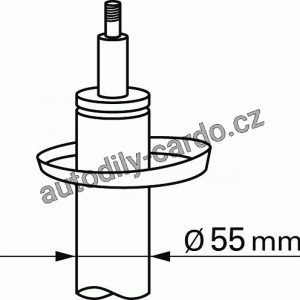 Tlumič pérování SACHS 312 615 Tlumič pérování SACHS 312 615