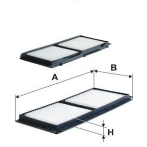 FI K1312-2X Kabinový filtr FILTRON FI K1312-2X Kabinový filtr FILTRON