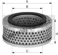 Vzduchový filtr MANN C38161 (MF C38161) Vzduchový filtr MANN C38161 (MF C38161)