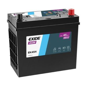 EX EK454 45Ah P,s.p.380,EXIDE AGM,12V,237x127x227 561361 EX EK454 45Ah P,s.p.380,EXIDE AGM,12V,237x127x227 561361