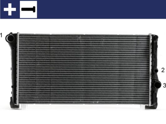 MH CR 2009 000S chladič vody MAHLE