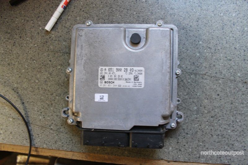 Řídící jednotka EDC17C66 BOSCH 0281031244 MERCEDES A6519002803