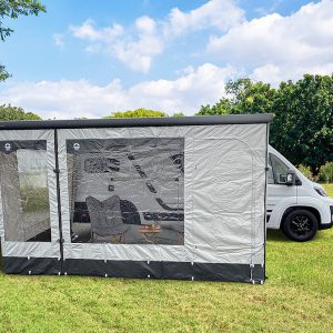 Přední panel Girona proti větru a dešti (výška 235–250 cm, šířka 430 cm) 316402