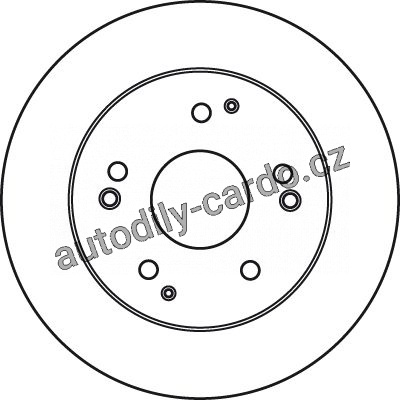 Brzdový kotouč TRW DF6026 – HONDA Brzdový kotouč TRW DF6026 – HONDA
