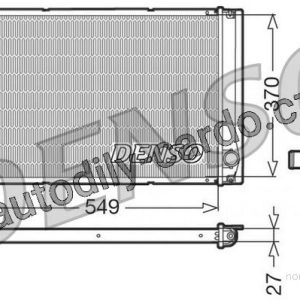 Chladič motoru DENSO (DE DRM50023) Chladič motoru DENSO (DE DRM50023)