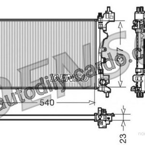 Chladič motoru DENSO (DE DRM07042) Chladič motoru DENSO (DE DRM07042)