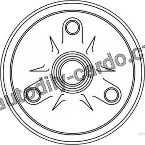 Brzdový buben TRW DB4122 – RENAULT Brzdový buben TRW DB4122 – RENAULT