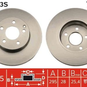 TR DF4863S Brzdový kotouč TRW – lakovaný TR DF4863S Brzdový kotouč TRW – lakovaný