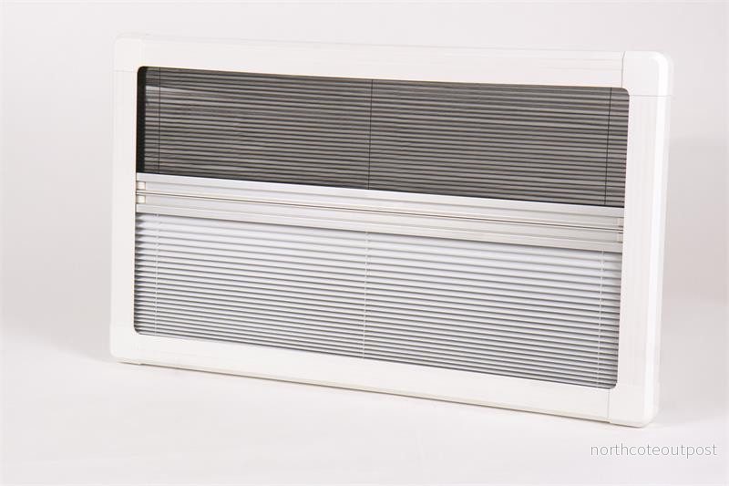 Roleta vnitřní zatemňovací s moskytiérou Carbest pro okna RW Compact 700 × 400 mm (bílá) 304510