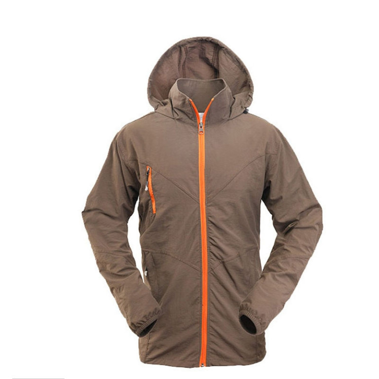 Bunda letní outdoorová pánská, hnědá, vel. XXL, Smilodon 320076 Bunda letní outdoorová pánská, hnědá, vel. XXL, Smilodon 320076