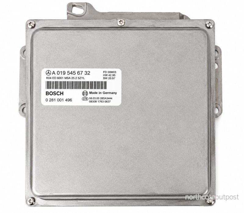 Řídící jednotka MSA15 / MSA25 MERCEDES A0195456732 BOSCH 0281001496