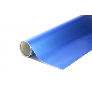 Matná tmavá modrá polepová fólie 152x400cm - interiér/exteriér MF04D-040