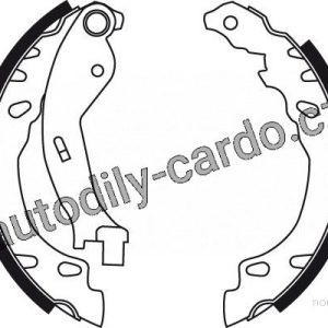 Sada brzdových čelistí TRW GS8711 – FIAT PANDA 03- s ABS Sada brzdových čelistí TRW GS8711 – FIAT PANDA 03- s ABS