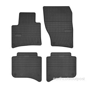 Gumové koberečky VW Touareg 2 - 4ks AKD0407
