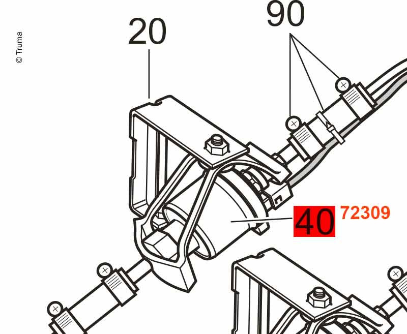 Čerpadlo dávkovací Truma Combi D4 / D6 (12 V) 312838