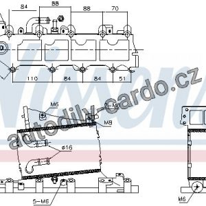 Chladič turba NISSENS 96316 Chladič turba NISSENS 96316