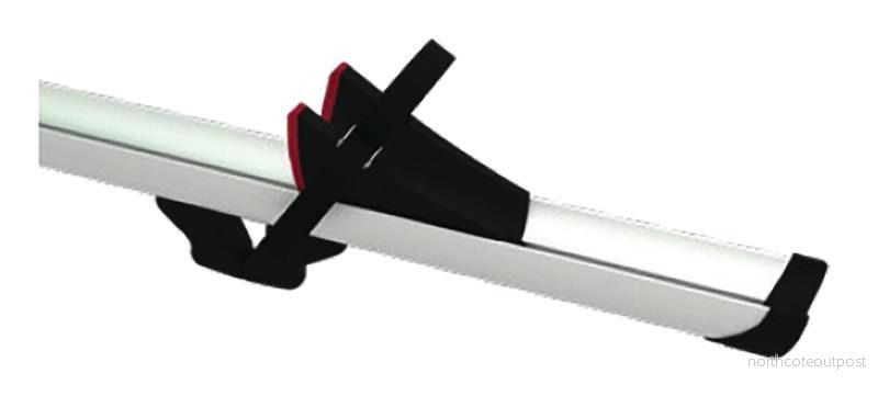 Kolejnice nosiče kol Fiamma Rail Premium S Fat Bike (pro pláště do 5", posuvná, délka 128 cm, stříbrná) 303669