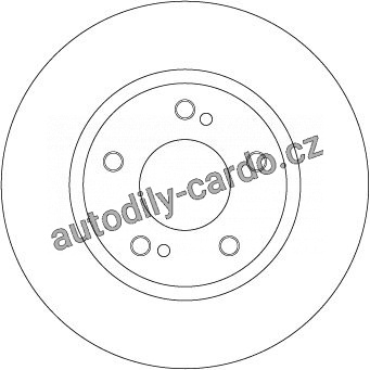 Brzdový kotouč TRW DF7028 – NISSAN MAXIMA QX 94- Brzdový kotouč TRW DF7028 – NISSAN MAXIMA QX 94-