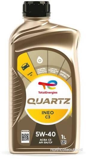 TO 213104 TOTAL QUARTZ INEO C3 5W-40 - 1 l