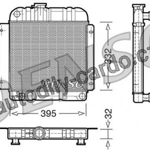 Chladič motoru DENSO (DE DRM05001) Chladič motoru DENSO (DE DRM05001)