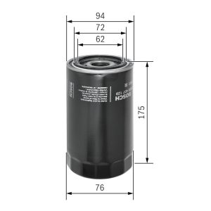 BO F026407129 Filtr olejový BOSCH