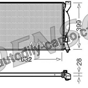 Chladič motoru DENSO (DE DRM02033) Chladič motoru DENSO (DE DRM02033)