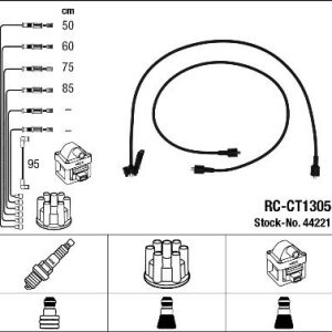 Sada kabelů pro zapalování NGK RC-CT1305