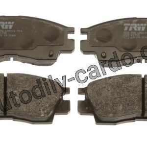 Sada brzdových destiček TRW GDB998 – MITSUBISHI