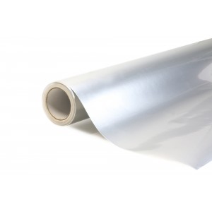 Super lesklá metalická stříbrná polepová fólie 152x500cm - interiér/exteriér SGM3018-050
