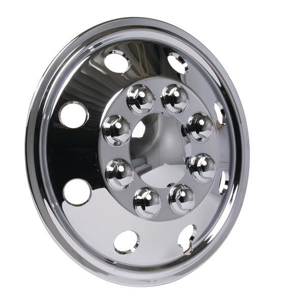 Poklice na kola 15" chromové pro Fiat Ducato a Mercedes-Benz Sprinter, ABS plast, sada 4 ks 310602