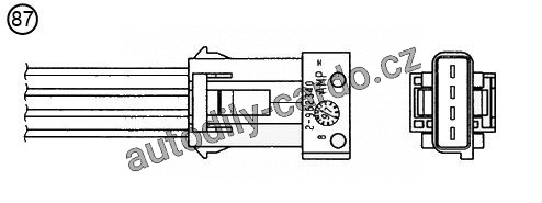 Lambda sonda NGK OZA583-GM2 Lambda sonda NGK OZA583-GM2